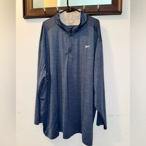 REEBOK 1/4-Zip Performance Pullover Size 4XL